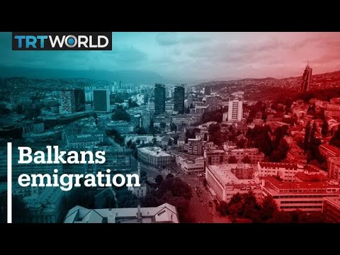 Balkans – declining populations due to mass emigration